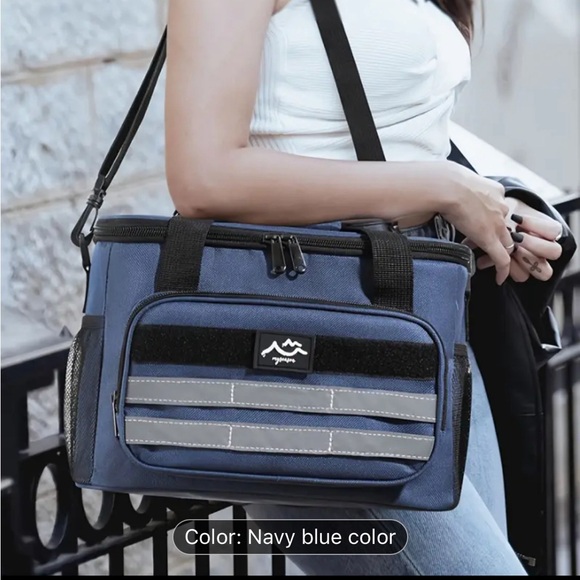 3.17gal Picnic Lunch Bag: Large Capacity, Insulated, and Waterproof - Picture 1 of 10